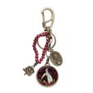 Chaveiro-novena Santa Teresinha / metal - ouro-velho - R9750