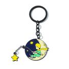 Chaveiro O Pequeno Príncipe Encantado com Design de Lua e Estrela