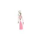 Chaveiro Oba Rosa Com Espada em Murano 16 Cm