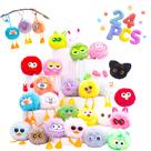 Chaveiro OmyFav Fluffy Kids, pacote com 24, para sacolas de presentes de aniversário
