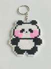 Chaveiro Panda Pixel Art