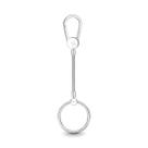 Chaveiro Para Bolsa Momentos 1 em Prata 925