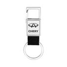 Chaveiro Para Chery Mosquetão Metal Fosco - N