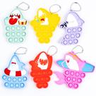 Chaveiro Party Favors Thuanxuanloc Shark Pop Fidget Toys x24 Chaveiro Party Favors Thuanxuanloc Shark Pop Fidget Toys x24