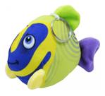 Chaveiro Peixe Verde Rosto Azul 16cm - Pelúcia Chaveiro Peixe Verde Rosto Azul 16cm - Pelúcia