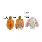 Chaveiro Pelúcia Coelho Que Vira Cenoura R3770 - Bbr Toys