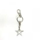 Chaveiro Pentagrama Vazado Metal Níquel 13 Cm Chaveiro Pentagrama Vazado Metal Níquel 13 Cm
