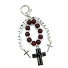 Chaveiro Personalizado Com 2 Nome - Marrom- Medalha Jesus Chaveiro Personalizado Com 2 Nome - Marrom- Medalha Jesus