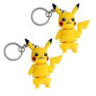 Chaveiro Pikachu Articulado Presente Divertido e Colecionável Pokémon - Chaveiro Pikachu Articulado Presente Divertido e Colecionável Pokémon -