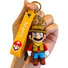 Chaveiro Pistoleiro Super Mário Personagem Mario Chave Carro