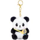 Chaveiro Plwelth Panda Plush para mulheres e meninas amarelo Chaveiro Plwelth Panda Plush para mulheres e meninas amarelo