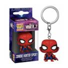 Chaveiro pocket pop marvel what if zumbie hunter spidey serie tv