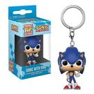 Chaveiro pocket pop sonic the hedgehog sonic with ring