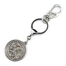 Chaveiro Pomba Gira Metal Niquelado 3,5 cm