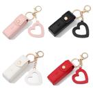 Chaveiro Porta-Batom BOSOIRSOU 9 cm em Couro PU