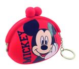 Chaveiro porta moeda silicone mickey - disney