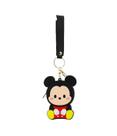 Chaveiro Porta Moedas Mickey Silicone Tsum Tsum 11x8.5cm Disney