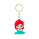 Chaveiro Princesa Ariel Silicone 6cm - Disney DZF001-PS6-D