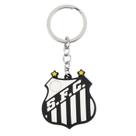 Chaveiro PVC Escudo Time 4.5cm Santos