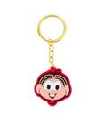 Chaveiro PVC Rosto Mônica 4.5cm Turma Da Mônica