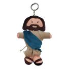 Chaveiro Religioso De Pelúcia 15cm, Zip, Antialérgico Fabricado No Brasil