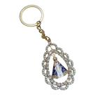CHAVEIRO RELIGIOSO DOURADO nossa senhora APARECIDA STRASS