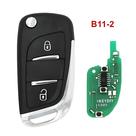 Chaveiro Remoto KEYDIY KD B11/B11-2/B11-2+1 - Compatível com KD900/KD-X2/KD-MAX (1/5/10 Peças)