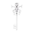 Chaveiro Resident Evil 4 Remake Alien Key Vintage Metal