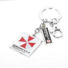 Chaveiro Resident Evil 6 Leon, Jill, logotipo da guarda-chuva Keyrin