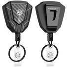 Chaveiro retrátil Oaridey Heavy Duty com clipe de cinto, pacote com 2