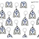 Chaveiro Robô 10un R2d2 Borracha Festa Aniversário Novidade