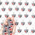 Chaveiro São Paulo Time 10un Lembrancinha Fut Bol Campo Campeonato
