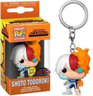 Chaveiro Shoto Todoroki GITD My Hero Academia Funko Pop Pocket Keychain
