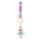 Chaveiro silicone formato olaf frozen 7cm - disney