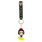 Chaveiro silicone formato princesa branca de neve 7cm - disney