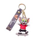 Chaveiro Skateboarding Tom Cartoon Série Tom e Jerry