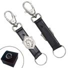 Chaveiro SLIM Country Pingentes Personalizado Brasão de Cavalo Fecho Mosquetão