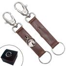 Chaveiro SLIM Country Pingentes Personalizado Circulo Cavalo Fecho Mosquetão