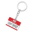Chaveiro Slim Shady Hi! Meu nome é Keyring Hip-Hop Style Chaveiro Slim Shady Hi! Meu nome é Keyring Hip-Hop Style
