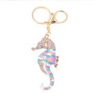 Chaveiro Sparkling Seahorse com strass em liga de zinco Chaveiro Sparkling Seahorse com strass em liga de zinco