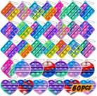 Chaveiro Squeeze Pop Bubble Fidget Sensory Toys 300 unidades