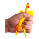 Chaveiro Squish Fidget Toy Galinha De Apertar Ovo Antistress