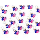 Chaveiro Stitch Angel Dançando São João 10un Chaveiros Lembrancinha Novidade