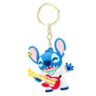 Chaveiro Stitch Elvis Guitarra 7cm - Disney
