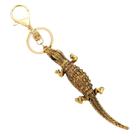 Chaveiro Strass Alligator Metal Chaveiro Vintage Bronze