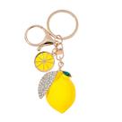 Chaveiro, strass, limão, frutas da moda para mulheres