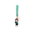 Chaveiro Tanjiro Kamado Kimetsu no Yaiba Anime PVC Rubber