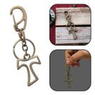 Chaveiro Tau Franciscano em Metal Dourado Chaveiro Tau Franciscano em Metal Dourado