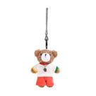 Chaveiro Teddy Bear Plush Fashion Street Style 9,5 cm