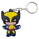 Chaveiro Temático X-men Wolverine Em Borracha Com Relevo